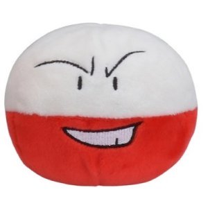 Authentic Pokemon Center Pokemon fit plush Electrode 9cm (wide)