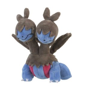 Authentic Pokemon Center Pokemon fit plush Zweilous 17cm 