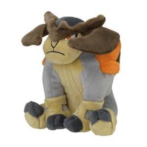 Authentic Pokemon Center Pokemon fit plush Terrakion 13cm 