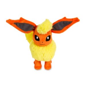 Officiële Pokemon center Flareon knuffel +/- 22cm 