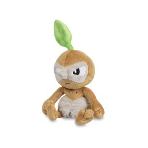 Officiële Pokemon center knuffel Pokemon fit Nuzleaf 21cm