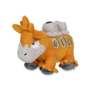 Officiële Pokemon center knuffel Pokemon fit Camerupt 17cm lang