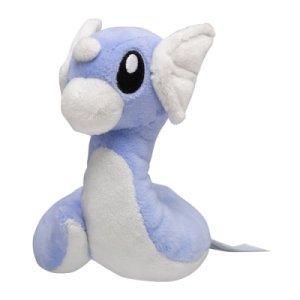 Officiële Pokemon center knuffel Pokemon fit Dratini 13cm 