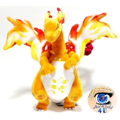 authentic Pokemon plush Pokemon center Gigantamax Charizard 51cm (wingspan)