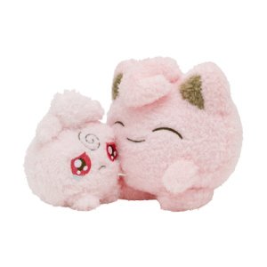 Authentic Pokemon center Plush Igglybuff & Jigglypuff, don't cry Sweet Support 15cm wide