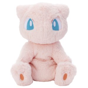 Officiële Pokemon knuffel Mew KutaKutaTatta 27cm lang Takara tomy (Medium)