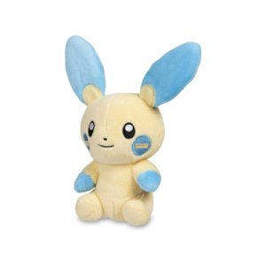 Officiële Pokemon center knuffel Pokemon fit Minun 16cm 