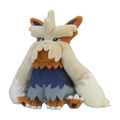 Officiële Pokemon center knuffel Pokemon fit Stoutland 14cm 