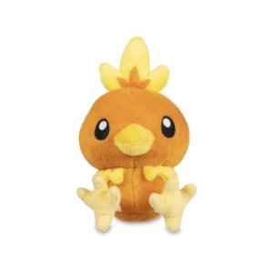 Officiële Pokemon center knuffel Pokemon fit Torchic 16cm (staand)