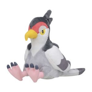 Officiële Pokemon center knuffel Pokemon fit Tranquill 19cm (lang)