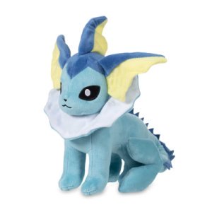 Officiële Pokemon knuffel Vaporeon pokemon center eevee collection 2021 +/- 26cm 