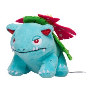 Officiële Pokemon center pokemon fit knuffel Venusaur 15cm (lang)