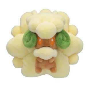 Officiële Pokemon center knuffel Pokemon fit Whimsicott 12cm 