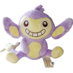 Officiële Pokemon center knuffel Aipom Canvas Series +/- 14cm (2006)