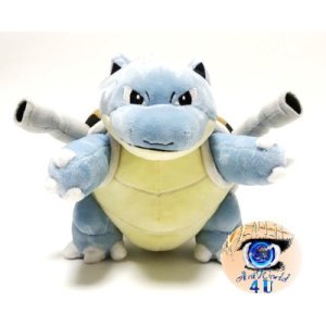 Officiële Pokemon knuffel Blastoise 18CM Sanei