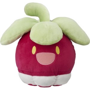 Authentic Pokemon center Bounsweet plush 22cm (wide) 2023 version