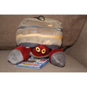 Authentic Pokemon plush Crustle 14cm (breedt) my pokemon collection