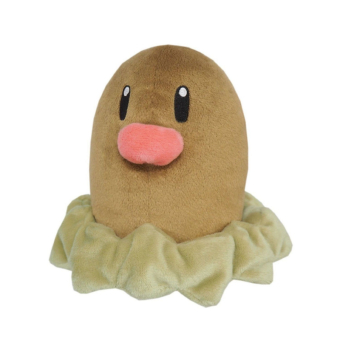 Authentic Pokemon plush Diglett San-ei +/- 14cm