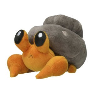 Officiële Pokemon center knuffel Pokemon fit Dwebble 14cm lang