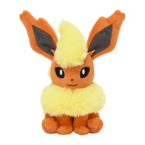 Authentic Pokemon Center Plush Pokemon fit Flareon 16cm 