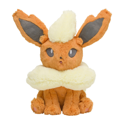 authentic Pokemon center plush fluffy Flareon 37cm 