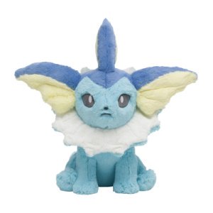 authentic Pokemon center plush Comfy Friends fluffy Vaporeon 40cm 