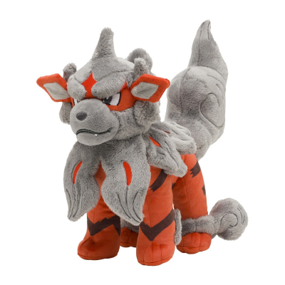 Officiële Pokemon center knuffel Hisuian Arcanine +/- 36cm lang