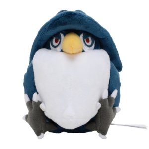 Officiële Pokemon center knuffel Pokemon fit Honchkrow 14cm