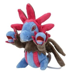 Officiële Pokemon center knuffel Pokemon fit Hydreigon 18cm (lang)