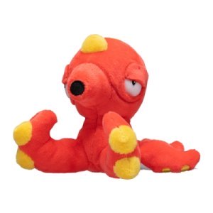 Officiële Pokemon center knuffel Pokemon fit Octillery 14cm lang