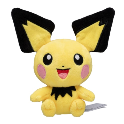 Officiële Pokemon center knuffel Pokemon fit Pichu 16cm 