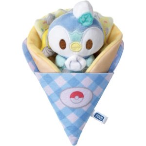 official Pokemon plush Kurukuru Crepe Piplup Poképeace +/- 16cm Takara tomy