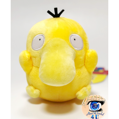 Authentic Pokemon center plush Psyduck pokedoll +/- 14cm 