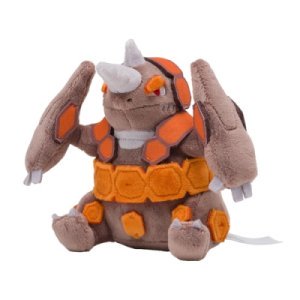 Authentic Pokemon Center Plush Pokemon fit Rhyperior 18cm wide