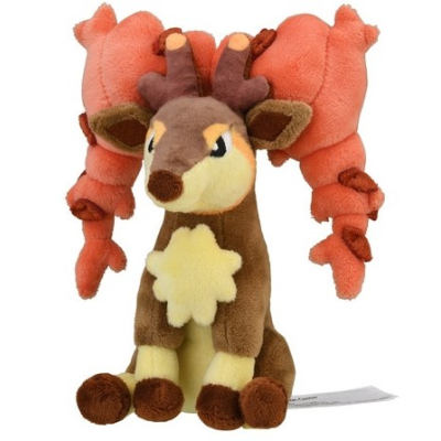 Officiële Pokemon center knuffel Pokemon fit Sawsbuck Herfst 13cm 