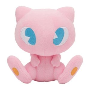 Legit Pokemon plush Mew Saiko Soda Refresh 14cm