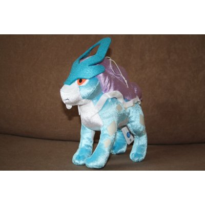 Officiële Pokemon knuffel Suicune 24cm shiny Banpresto movie 2010