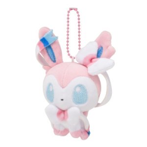 Officiële Pokemon center Sylveon knuffel pokedoll Mocchiri mascot +/- 10cm (2022 versie)