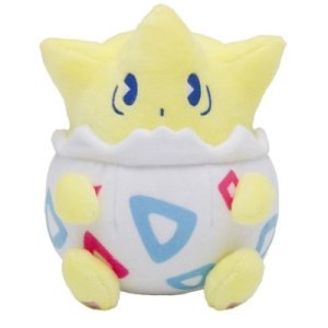 Officiële Pokemon center Knuffel Togepi Saiko Soda Refresh 15cm