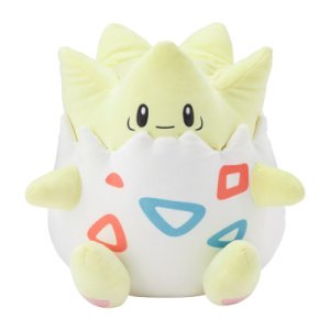 authentic Pokemon center plush Mocchiri Squishy Togepi 30cm 