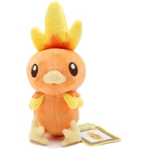 Officiële Pokemon center knuffel Torchic +/- 16cm canvas series