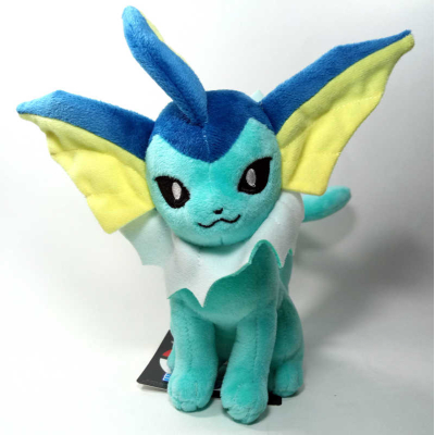 Authentic Pokemon plush Vaporeon pokemon center 2016 +/- 25cm long