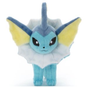 official Pokemon plush Vaporeon i Choose you +/- 30cm (long) Takara tomy