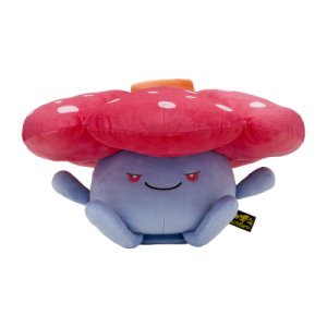 Officiële Pokemon knuffel Tissue rol houder Vileplume knuffel 36cm breedt, poison point campaign 