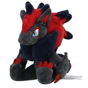 Officiële Pokemon center knuffel Pokemon fit Zoroark 19cm lang