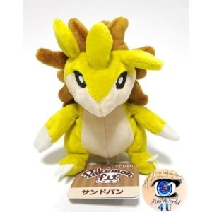 Pokemon knuffel Sandslash 13cm, Officiële Pokemon center Pokemon fit / sitting cutie 