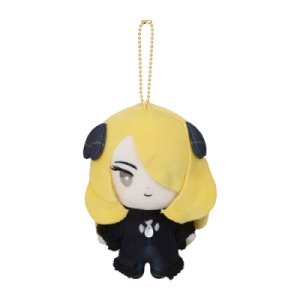 Authentic  Pokemon center trainer plush Cynthia +/- 14cm mascot