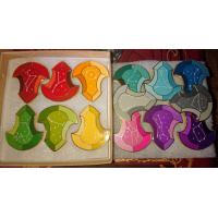 Final Fantasy XIV complete set Convocation of Fourteen Constellation pins (2dehands/gebruikt)