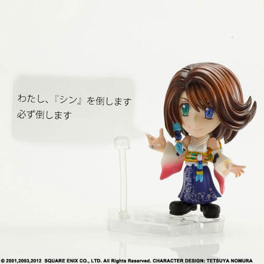 Final Fantasy X X2 Yuna Trading Arts Kai Action Figure 7cm