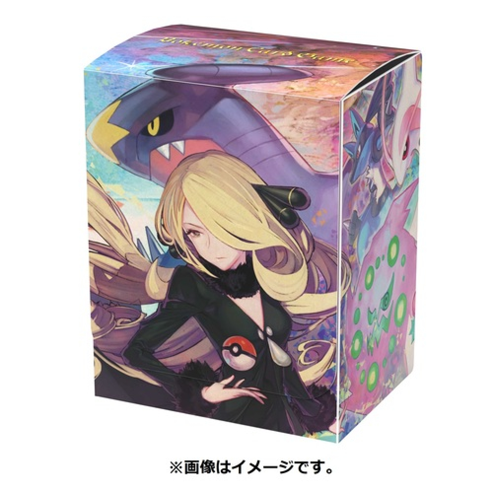 Pokemon Center deck box, Cynthia & Garchomp | Aniworld4u